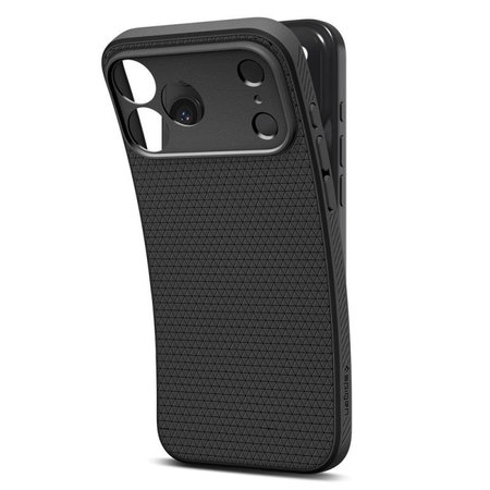 Spigen - Pouzdro Liquid Air pro iPhone 17 Pro, Matte Black