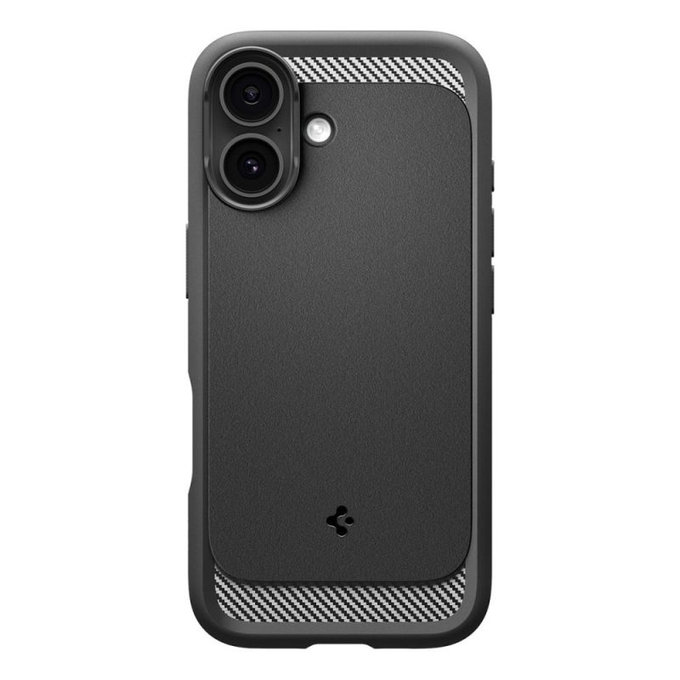 Spigen - Pouzdro Rugged Armor s MagSafe pro iPhone 17, Matte Black