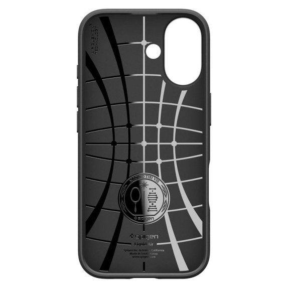 Spigen - Pouzdro Liquid Air pro iPhone 17, Matte Black