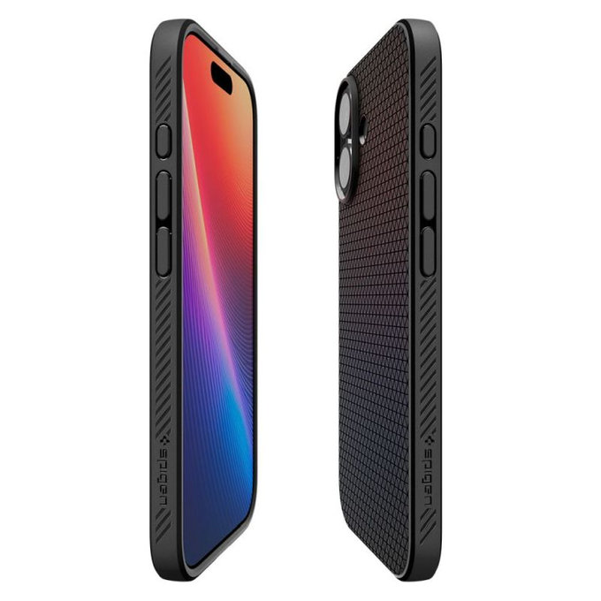 Spigen - Pouzdro Liquid Air pro iPhone 17, Matte Black