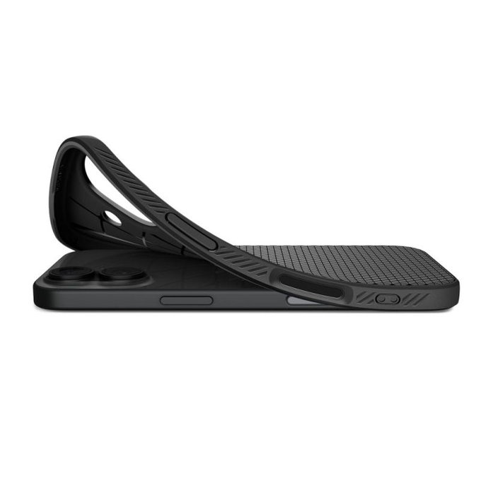 Spigen - Pouzdro Liquid Air pro iPhone 17, Matte Black
