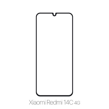 FixPremium FullCover Glass - Tvrzené sklo pro Xiaomi Redmi 14C 4G