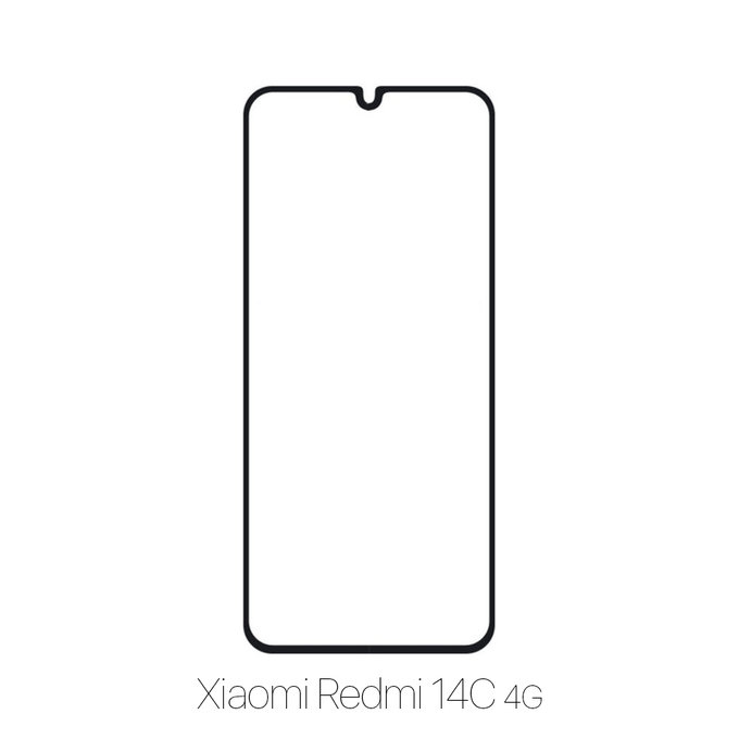 FixPremium FullCover Glass - Tvrzené sklo pro Xiaomi Redmi 14C 4G