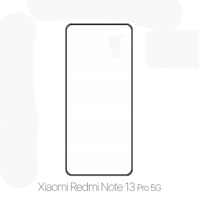 FixPremium FullCover Glass - Tvrzené sklo pro Xiaomi Redmi Note 13 Pro 5G 2312DRA50C