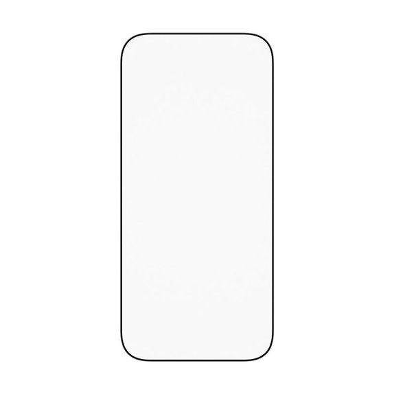 Tvrzené sklo UWF s aplikátorem pro iPhone 17/16 Pro, Černá, PanzerGlass