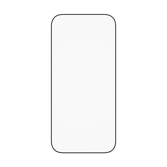 Tvrzené sklo UWF s aplikátorem pro iPhone 17/16 Pro, Černá, PanzerGlass
