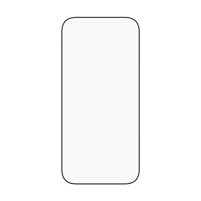 Tvrzené sklo UWF s aplikátorem pro iPhone 17/16 Pro, Černá, PanzerGlass