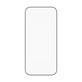 Tvrzené sklo UWF s aplikátorem pro iPhone 17/16 Pro, Černá, PanzerGlass