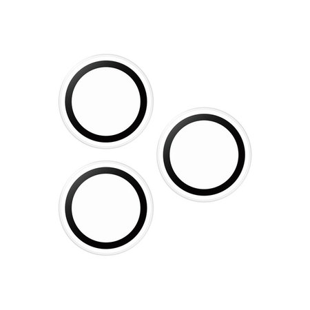 PanzerGlass - Ochranný kryt Objektívu Fotoaparátu Hoops pro iPhone 16 Pro, 16 Pro Max, 17 Pro, 17 Pro Max, transparentní