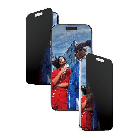 PanzerGlass - Tvrzené sklo UWF 2-Way Privacy s aplikátorem pro iPhone 17 Air, černá