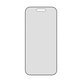 PanzerGlass - Tvrzené sklo UWF 2-Way Privacy s aplikátorem pro iPhone 17 Air, černá