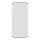 Tvrzené sklo UWF 2-Way Privacy s aplikátorem pro iPhone 17 Air, Černá, PanzerGlass