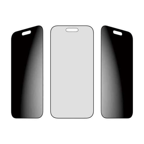 PanzerGlass - Tvrzené sklo UWF 2-Way Privacy s aplikátorem pro iPhone 17 Air, černá