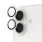 PanzerGlass - Ochranný kryt Objektívu Fotoaparátu Hoops pro iPhone 16, 16 Plus, 17, transparentní