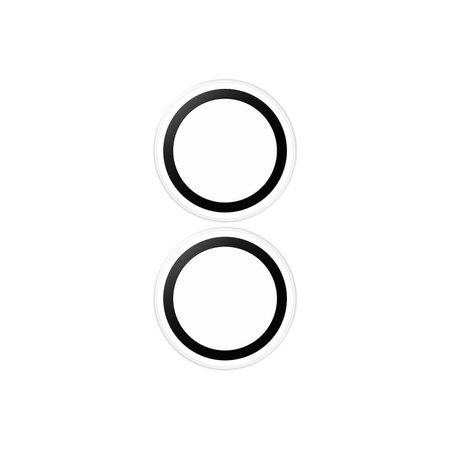 PanzerGlass - Ochranný kryt Objektívu Fotoaparátu Hoops pro iPhone 16, 16 Plus, 17, transparentní