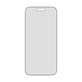 Tvrzené sklo UWF 2-Way Privacy s Fastfit pro iPhone 17 Pro Max, Černá, PanzerGlass