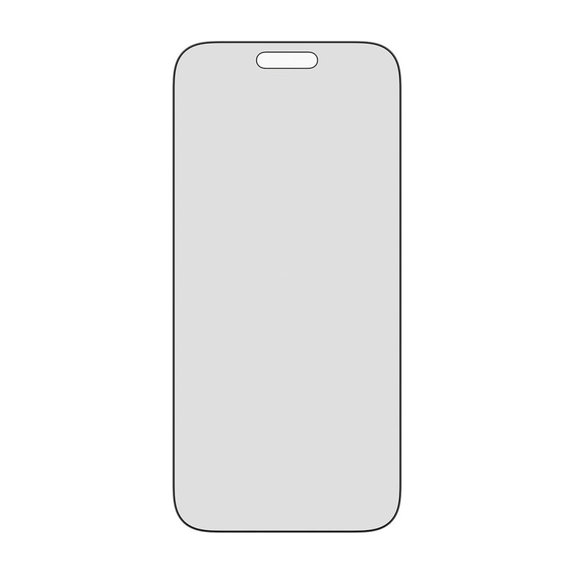 Tvrzené sklo UWF 2-Way Privacy s Fastfit pro iPhone 17 Pro Max, Černá, PanzerGlass