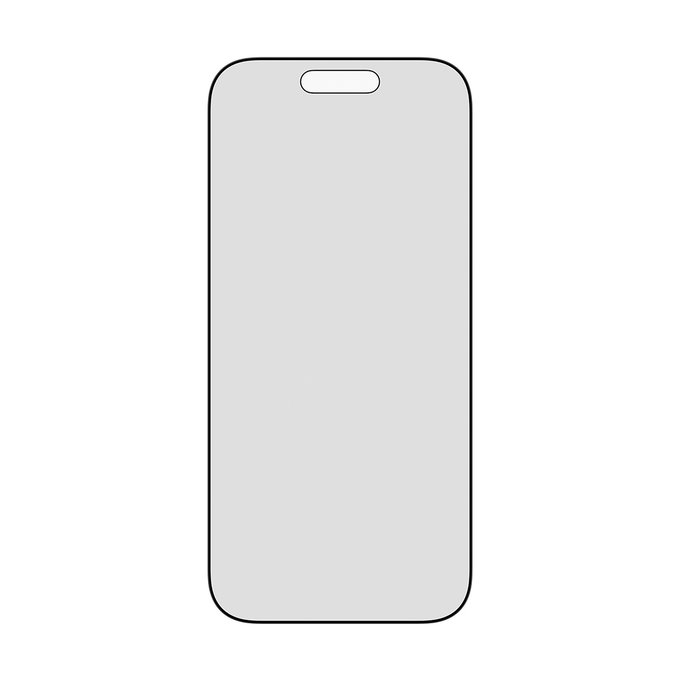 Tvrzené sklo UWF 2-Way Privacy s Fastfit pro iPhone 17/16 Pro, Černá, PanzerGlass