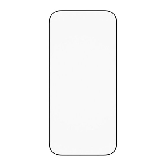 Tvrzené sklo UWF Ceramic II s aplikátorem pro iPhone 17 Air, Černá, PanzerGlass