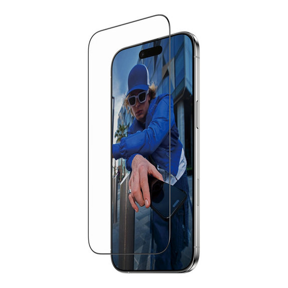 Tvrzené sklo UWF s Fastfit pro iPhone 17 Air, Černá, PanzerGlass