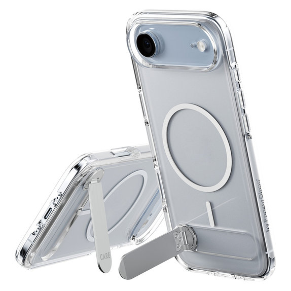 Pouzdro Kickstand pro iPhone Air, Transparentní, PanzerGlass