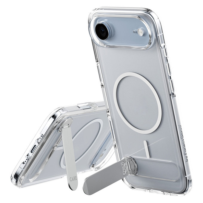Pouzdro Kickstand pro iPhone Air, Transparentní, PanzerGlass