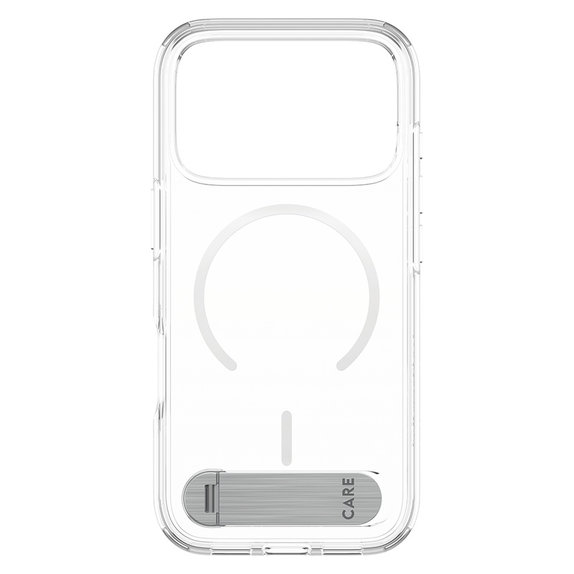 Pouzdro Kickstand pro iPhone 17 Pro, Transparentní, PanzerGlass