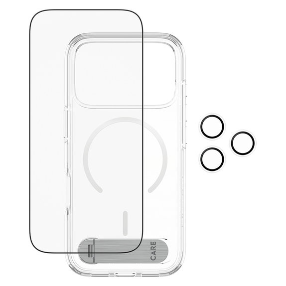 Bundle 3v1 Kick pro iPhone 17 Pro, PanzerGlass