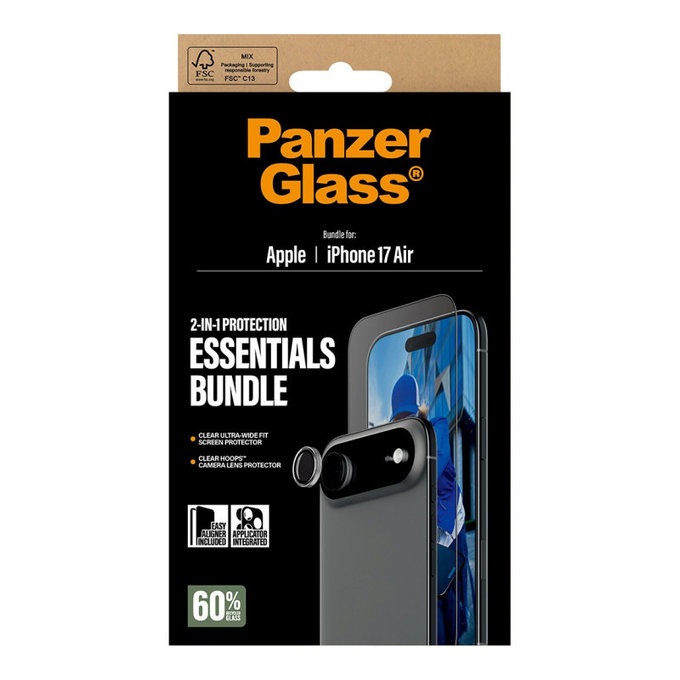 Bundle Essentials 2v1 pro iPhone 17 Air, PanzerGlass