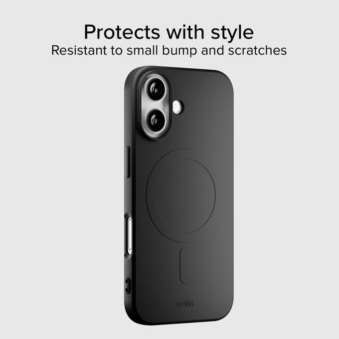 SBS - Pouzdro Instinct Mag kompatibilní s MagSafe pro iPhone 17, černá