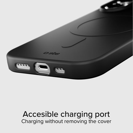 SBS - Pouzdro Instinct Mag kompatibilní s MagSafe pro iPhone 17, černá
