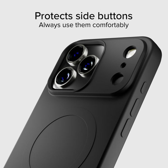 SBS - Pouzdro Instinct Mag kompatibilní s MagSafe pro iPhone 17 Pro, černá