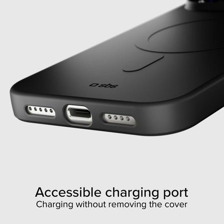 SBS - Pouzdro Instinct Mag kompatibilní s MagSafe pro iPhone 17 Pro, černá