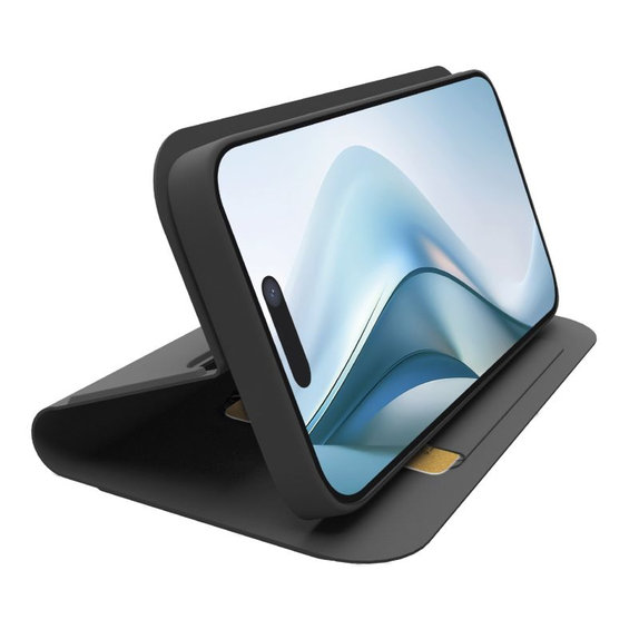 SBS - Pouzdro Book Wallet Smooth pro iPhone 17 Air, černá