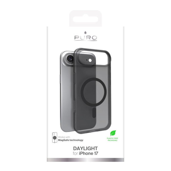PURO - Pouzdro DAYLIGHT s MagSafe pro iPhone 17 Air, černá