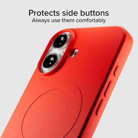 SBS - Pouzdro Instinct Mag kompatibilní s MagSafe pro iPhone 17, červená