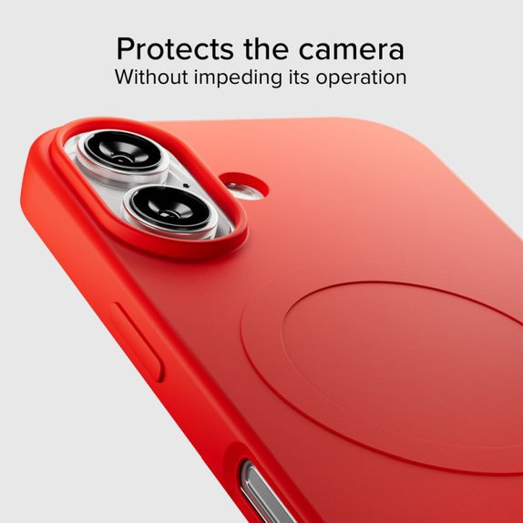 SBS - Pouzdro Instinct Mag kompatibilní s MagSafe pro iPhone 17, červená