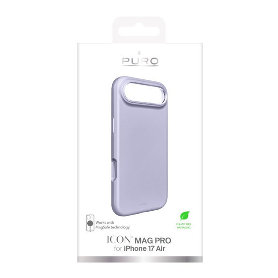 PURO - Pouzdro ICON MAG PRO s MagSafe pro iPhone 17 Air, růžová