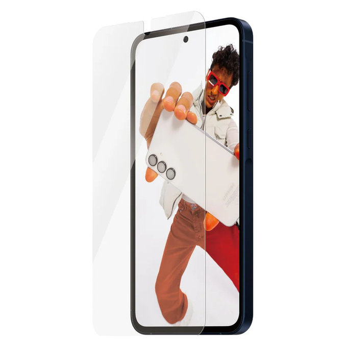 Tvrzené sklo UWF s aplikátorem pro Samsung Galaxy A56 5G, Čirá, SAFE by PanzerGlass