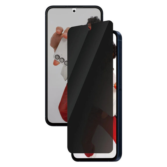 Tvrzené sklo UWF Privacy pro Samsung Galaxy A56 5G, Černá, SAFE by PanzerGlass