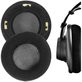 Náhradní Náušníky pro AKG K701, K702, Q701, Q702, K601, K612, K712, Pěna + Velur, Černé, 1 pár