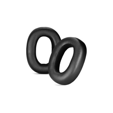 Náhradní Náušníky pro AKG N700NC, Paměťová pěna + PU kůže, Černé, 1 pár