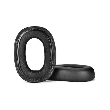 Náhradní Náušníky pro AKG N700NC, Paměťová pěna + PU kůže, Černé, 1 pár