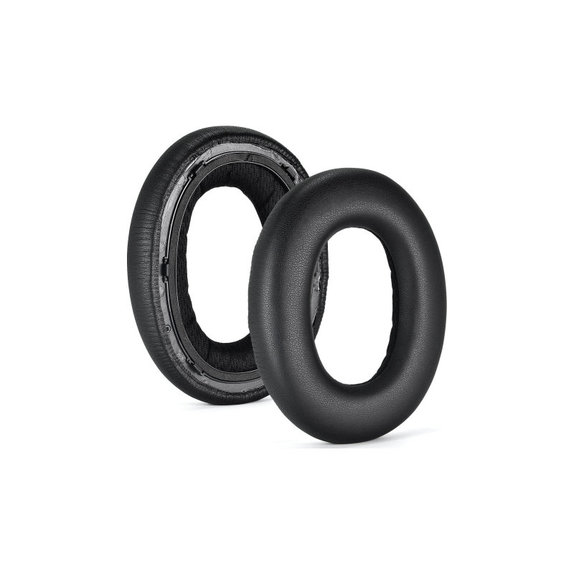 Náhradní Náušníky pro Bowers & Wilkins PX7, Paměťová pěna + PU kůže, Černé, 1 pár