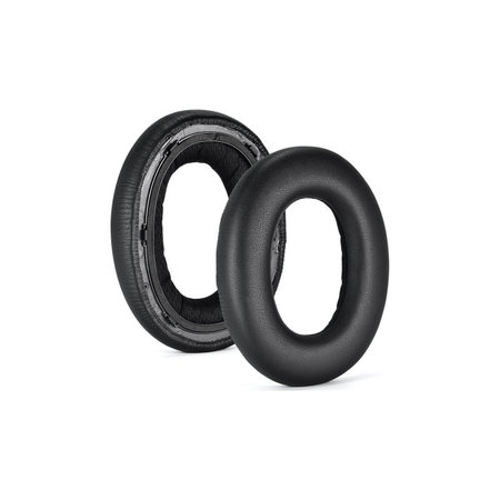 Náhradní Náušníky pro Bowers & Wilkins PX7, Paměťová pěna + PU kůže, Černé, 1 pár