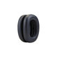 Náhradní Náušníky pro Bowers & Wilkins PX8, PX7S2, Paměťová pěna + PU kůže, Černé, 1 pár