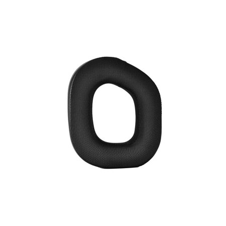 Náhradní Náušníky pro Corsair HS80, Paměťová pěna + Textil, Černé, Chladivý gel, 1 pár