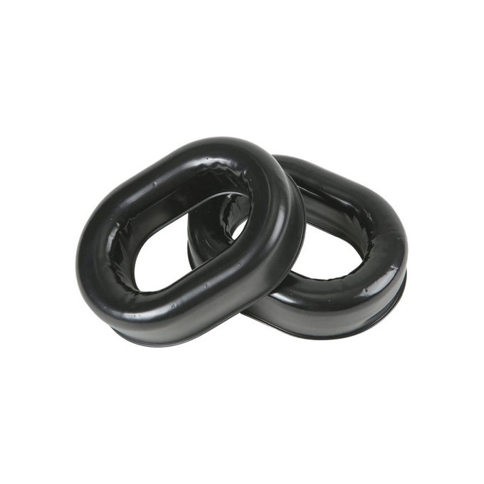 Náhradní Náušníky pro David Clark 13S, 20, 30, 60, 76, Paměťová pěna + PU kůže, Černé, Chladivý gel, 1 pár