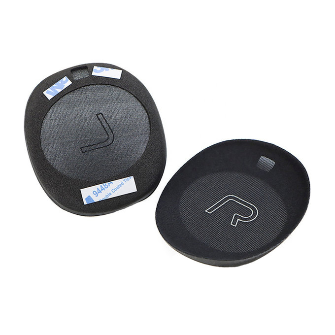 Náhradní Náušníky pro Edifier W860NB Pro, WH950NB, Paměťová pěna + Kůže, Černé, 1 pár