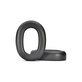 Náhradní Náušníky pro Jabra Evolve2 85 UC/MS, Paměťová pěna + Kůže, Černé, 1 pár